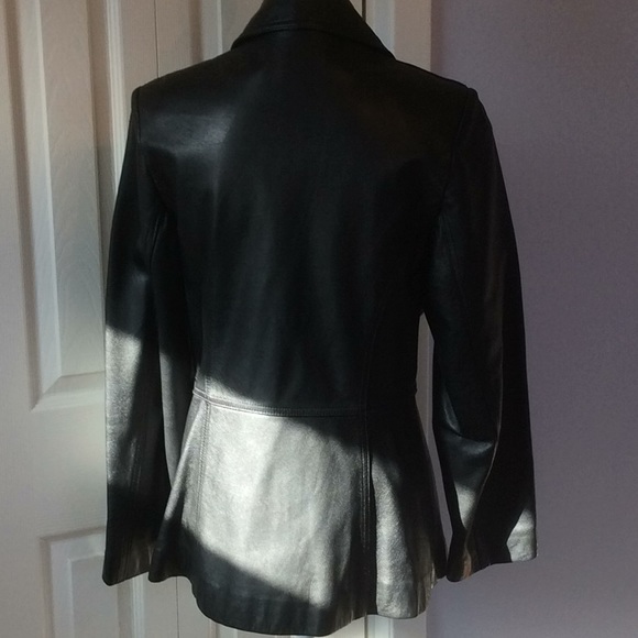 100% Leather Nine West Blazer - Picture 3 of 4